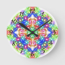 Boho Diamond Mandala Round