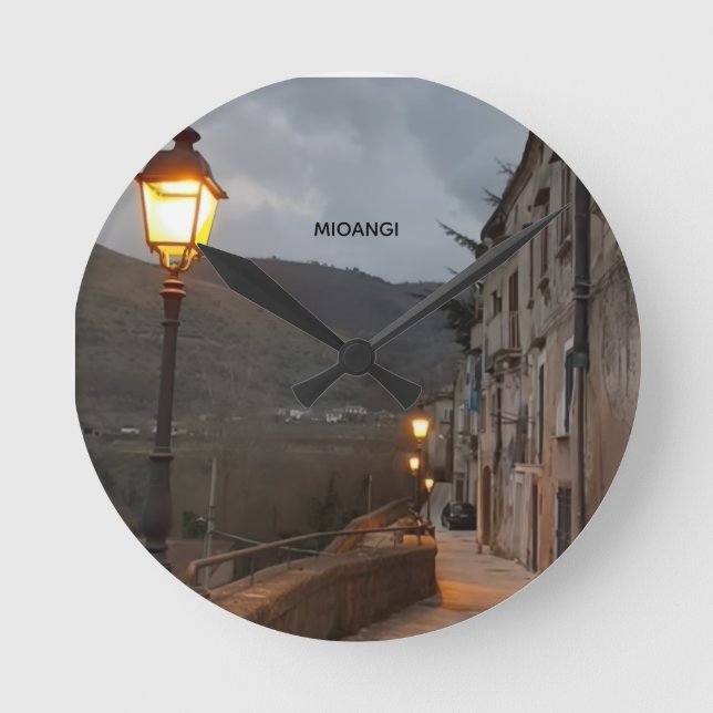 Relógio Redondo Bolso (Frente)