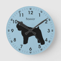 Bouvier des Flanders Dog Silhouette Personalizado