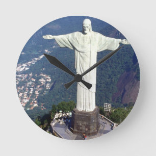 Relógio Redondo Brasil Rio de Janeiro Jesus (novo) (St.K)