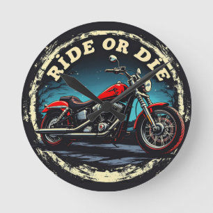 Relógio Redondo Brite-T Motorcycle Ride or Die 0018667