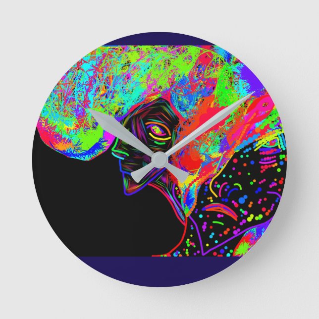 Relógio Redondo Brother and Sister Supernatural Creatures (Frente)