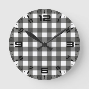 Relógio Redondo Buffalo Branco