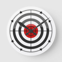 Relógio Redondo Bulls - Estrela Negra