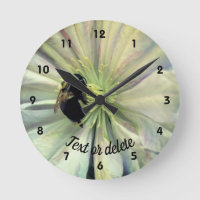 Bumble Bee Na Flor Clematis Personalizada