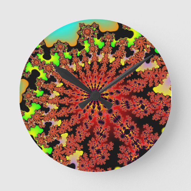 Relógio Redondo Bumblebee Burst (Frente)