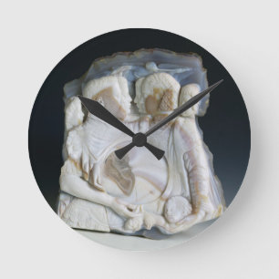 Relógio Redondo Cameo que descreve Cosimo de Medici (1519-74) e