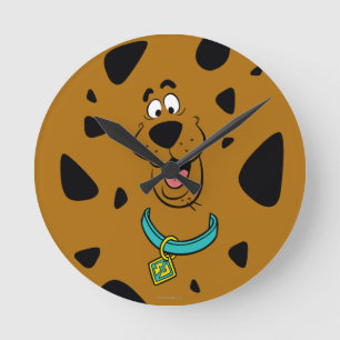 Relógio Redondo Camuflagem de Scooby-Doo