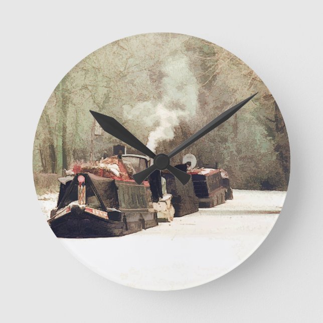 RELÓGIO REDONDO CANAIS (Frente)