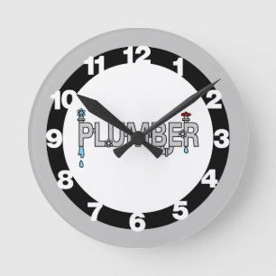 Relógio Redondo Canalizações