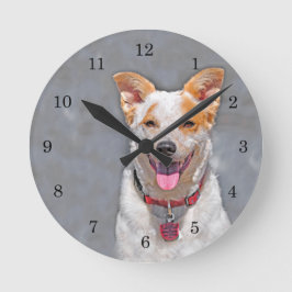 Relógio Redondo Cão de Bovinos de Emergência