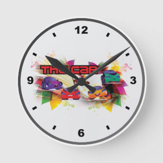 Relógio Redondo Car Of Clock