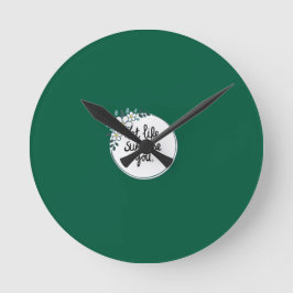 Relógio Redondo Cartão Vibes 