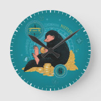 Cartoon NIFFLER™ com moedas Douradas