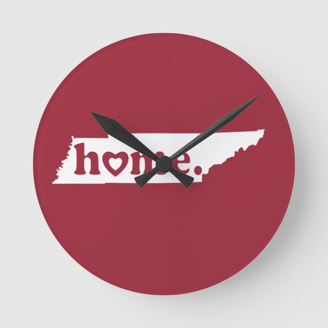 Relógio Redondo Casa de Tennessee (Frente)