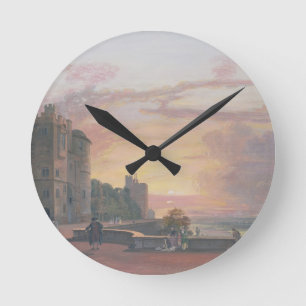 Relógio Redondo Castelo de Windsor: Terraço norte que olha