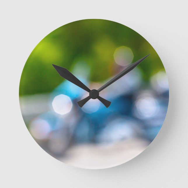 Relógio Redondo cavaleiro clássico (Frente)