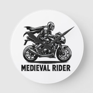 Relógio Redondo Cavaleiro medieval