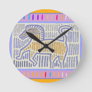 Relógio Redondo Cavalo sem nome