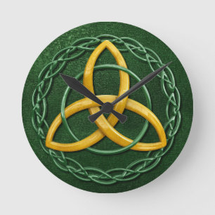 Relógio Redondo Celtic Trinity Knot