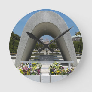 Relógio Redondo Cenotaph Memorial Hiroshima