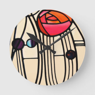 Relógio Redondo Charles Rennie Mackintosh - Espetáculo
