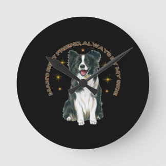 Relógio Redondo Chaveiro acrílico