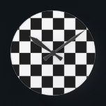 Relógio Redondo Checkerboard Home Rug of the Classic Elegance<br><div class="desc">Checkerboard Home Rug of the Classic Monochrome Elegance brings a bold, timeless geometric statement into any interior. The iconic black‑and‑white pattern adds structure, contrast, and a touch of designer sophistication. Perfect as a stylish gift, this rug suits modern, minimalist, retro, and artistic spaces alike. Its clean visual rhythm instantly elevates...</div>