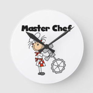 Relógio Redondo Chef Mestre - Feminino