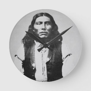Relógio Redondo Chefe de Naiche (d.1874) dos apaches de Chiricahua