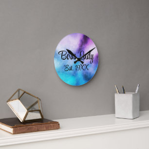 Relógio Redondo Chefe Lady Est.