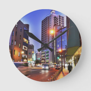 Relógio Redondo Cidade de Kitakyushu no Japão