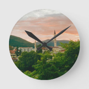 Relógio Redondo Cidade de Mostar - Bósnia e Herzegovina