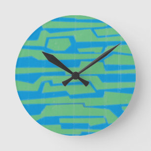 Relógio Redondo Circuito Moderno V