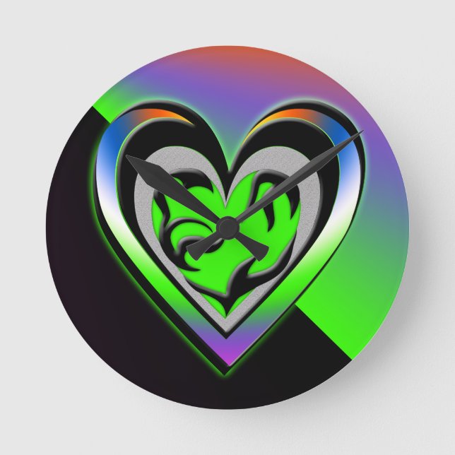 Relógio Redondo Ciúme (Frente)