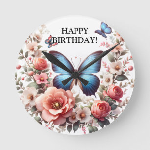 Relógio Redondo Clipart-96280 de sublimação de Primavera de borbol