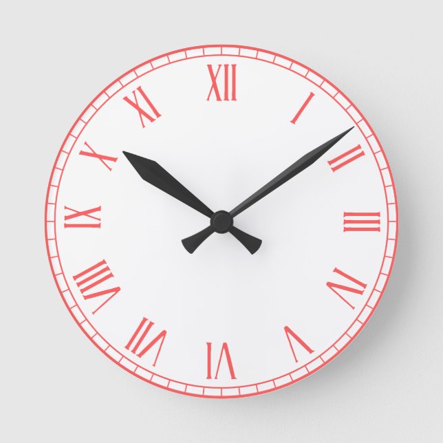 Relógio Redondo Clock  (Frente)