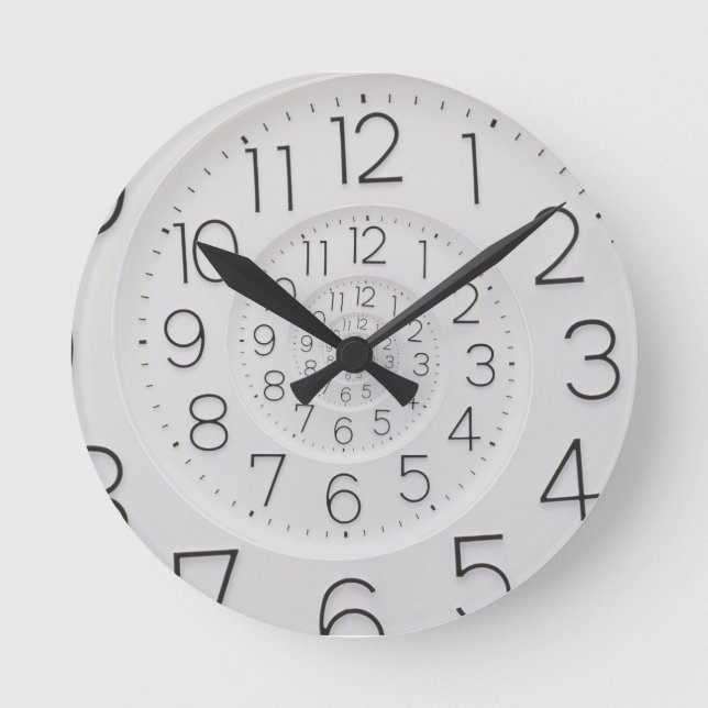 Relógio Redondo Clock Droste Wall Clock Medium (Frente)