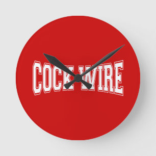 RELÓGIO REDONDO COCKWIRE