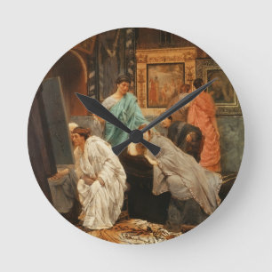 Relógio Redondo Coletor de Alma-Tadema na altura de Augustus