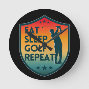 RELÓGIO REDONDO COMA REPETIR GOLFE DE SONO