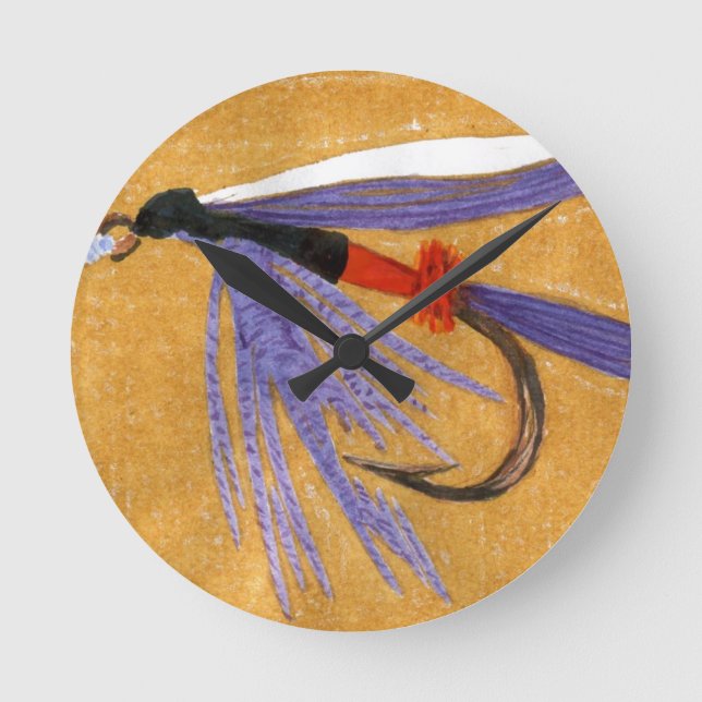 Relógio Redondo "Comboio de Frete" voa voando arte de atrelagem (Frente)