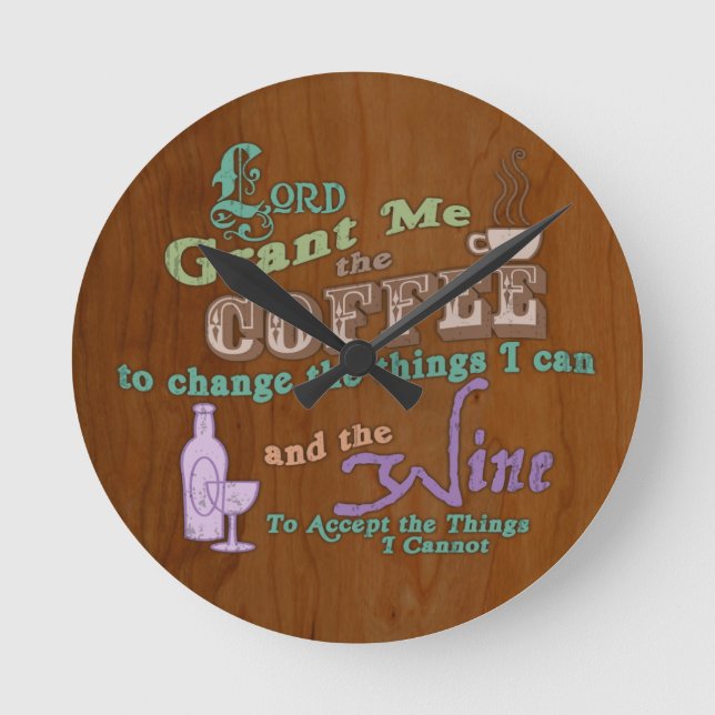 Relógio Redondo Copa da Serenidade (Frente)