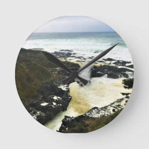 Relógio Redondo Corno de pouso, Cabo Perpétua, Costa do Oregon