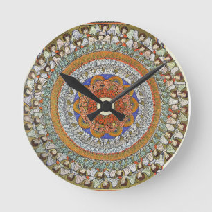 Relógio Redondo Coros de Anjos - Hildegard von Bingen