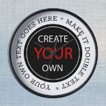 Relógio Redondo Crie seu próprio - Personalizado, com marca/person<br><div class="desc">Relógio de Parede: Crie seu próprio relógio profissional personalizado com logotipo / foto personalizado e ajuste adicional fácil adicionando texto,  cores de fundo ou mais imagens. Maneira simples de personalizar sua empresa,  crie presentes legal para sua família e amigos para cada ocasião.</div>