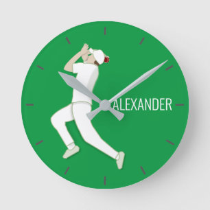 Relógio Redondo Críquete