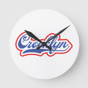 Relógio Redondo Crooklyn, NYC