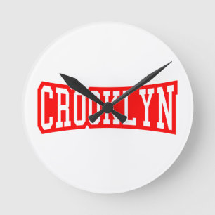 RELÓGIO REDONDO CROOKLYN, NYC