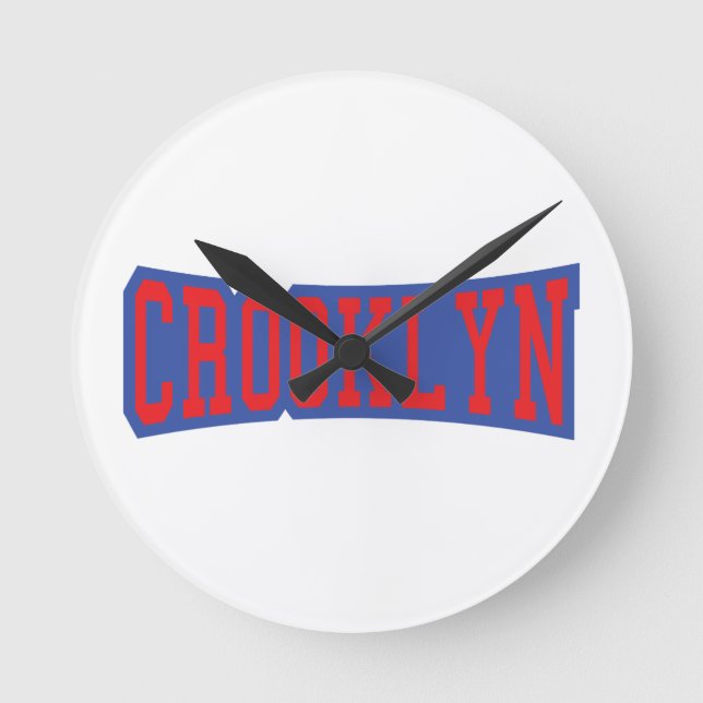 RELÓGIO REDONDO CROOKLYN, NYC (Frente)